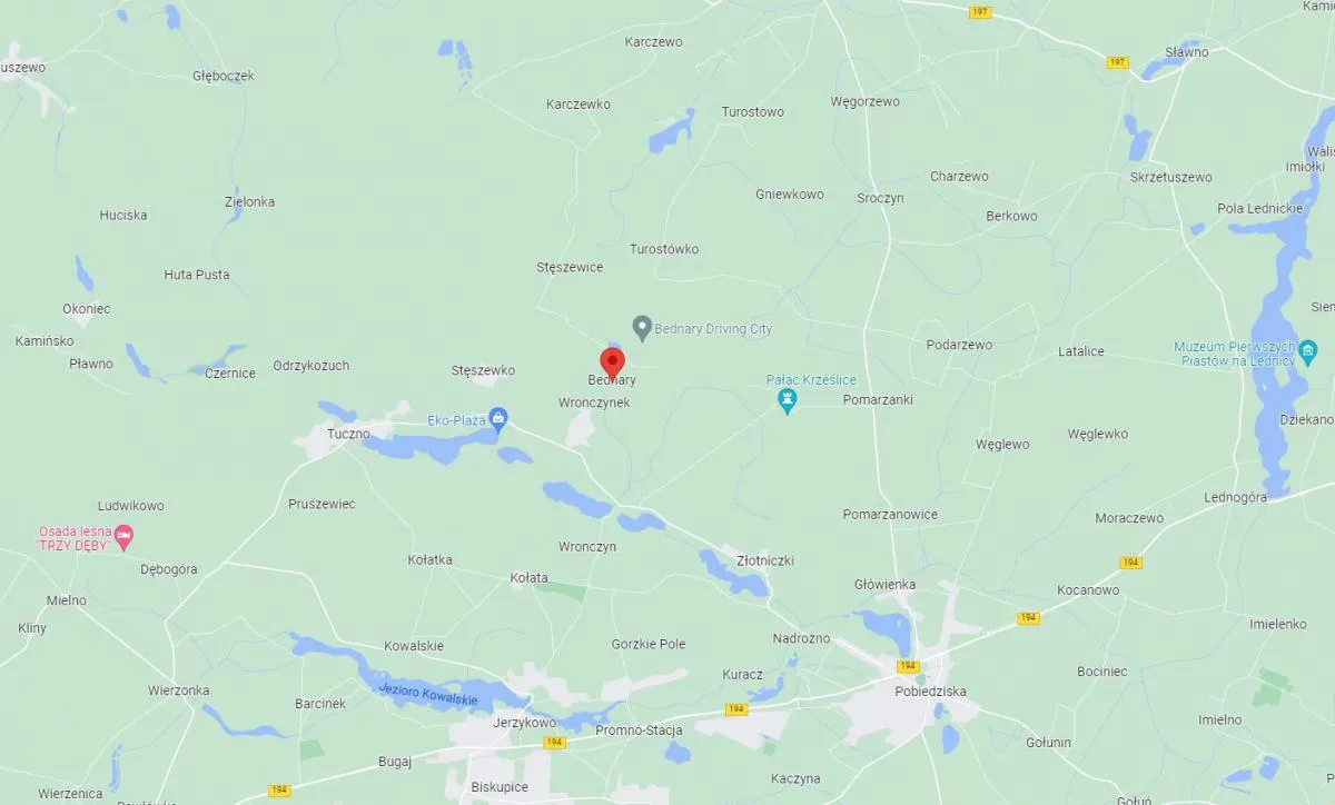 Gdzie są Bednary?
