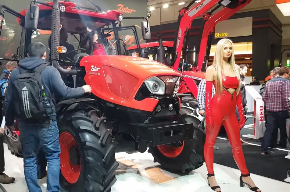 Targi i wystawy rolnicze. Prezentacja ciągników ZETOR Hanower